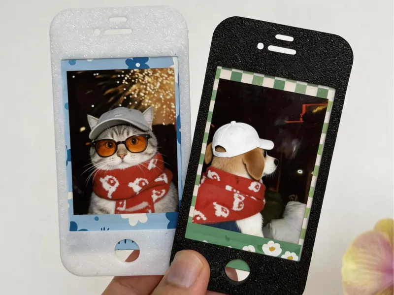 iPhone4 拍立得相框 冰箱贴