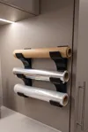 aluminum roll holder 50mm hole with 5mm screw holes