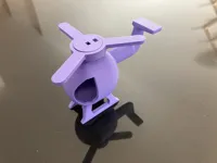 Mini hélicoptère pour enfants (impression sans assemblage) — photo 2