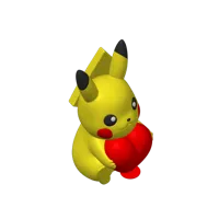 Pikachu Saint-Valentin (sans support) — photo 9