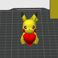 Pikachu Saint-Valentin (sans support) — photo 7