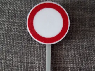 Pfahl für Verkehrsschilder