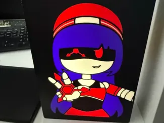 Doll Murder Drones 4-Colour Front-Facing Lightbox
