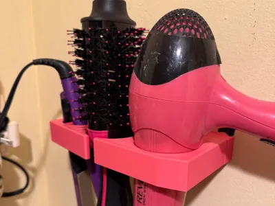 Floating Hair Tool Shelf