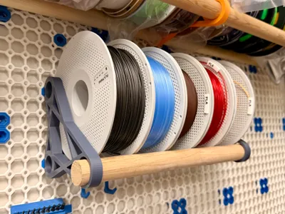 Multiboard Filament Spool Rack Mini - Updated
