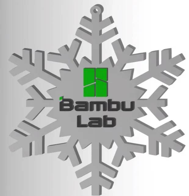Bambu Lab snow flake
