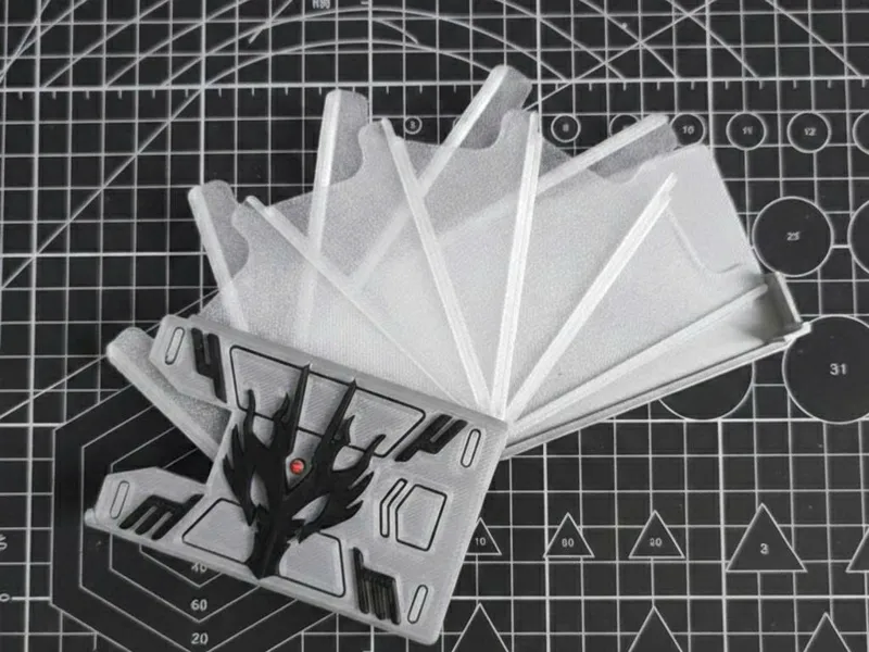 ( 0.16) HOLDER CARD KAMEN RIDER RYUKI FAN BLADE