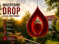 Whispering Drop – Bloom (Ø 60 mm) - 0.2mm, 3 walls, 15%