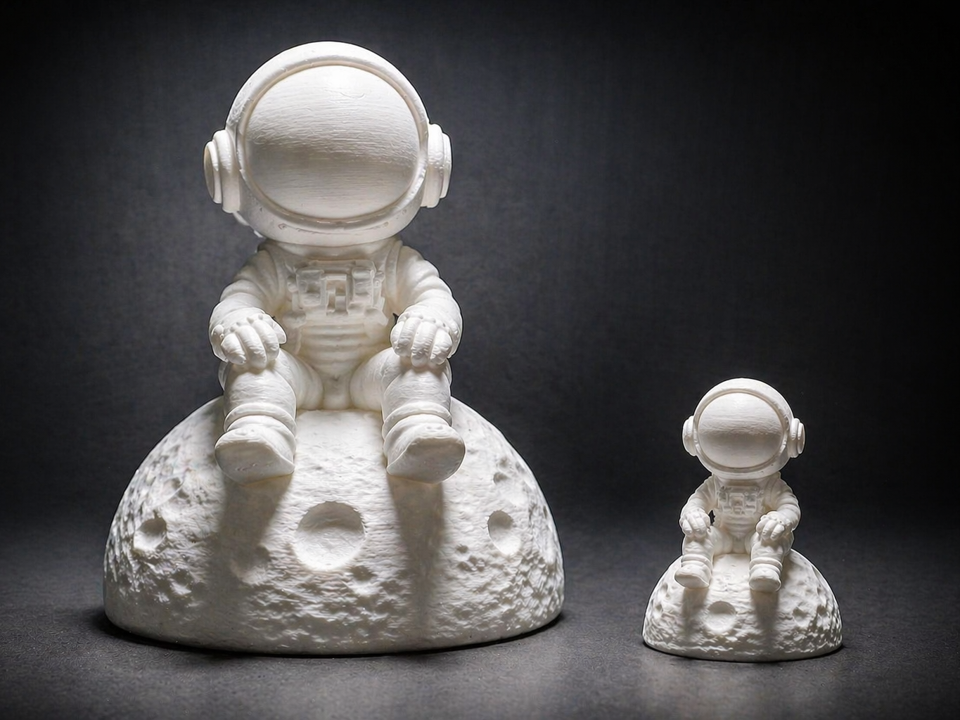 Chill Astronaut Sitting on the Moon
