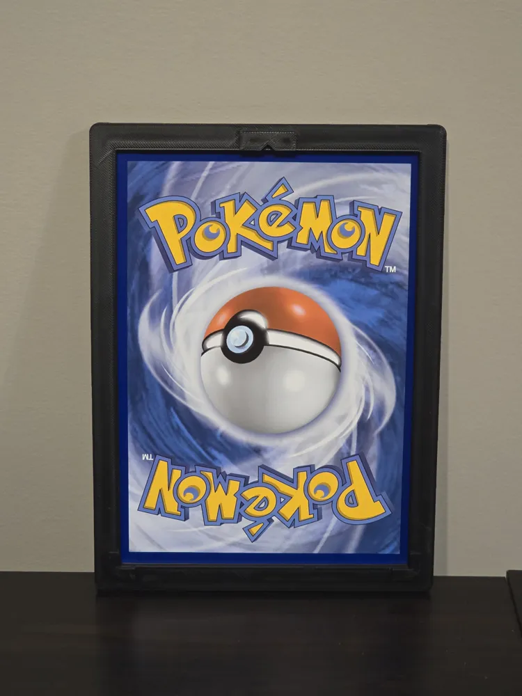 Pokemon Photo Frame Design Pokemon Jumbo Card Picture Frame - Free 3D Print Model - MakerWorld