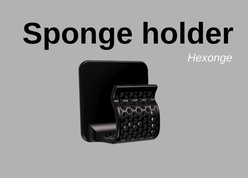 Hexonge - Sponge Holder Wall Mounted
