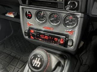 Subaru Brumby / Brat Stereo facia - 1 Din or 2 Din