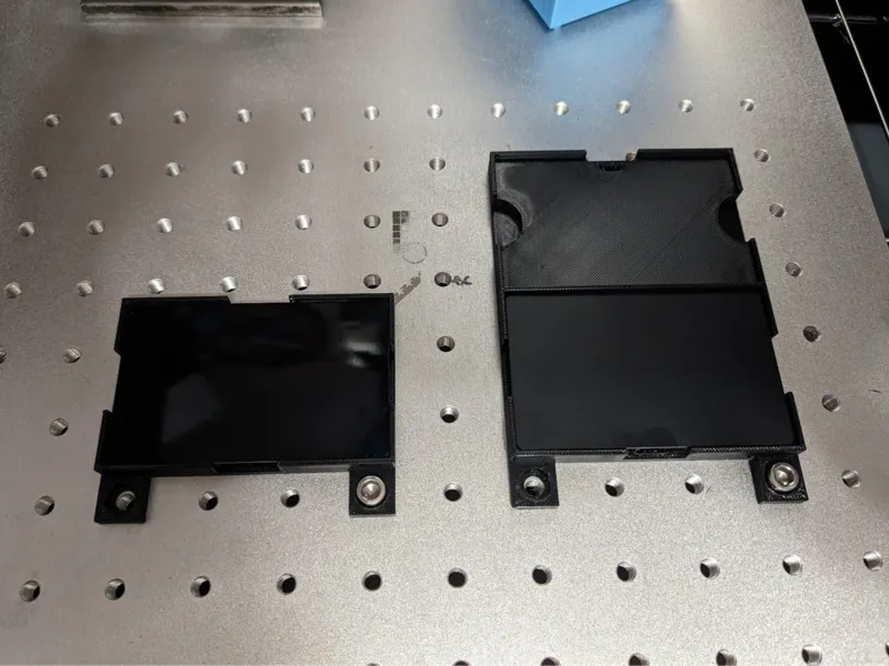 Galvo Laser Business Card Jig