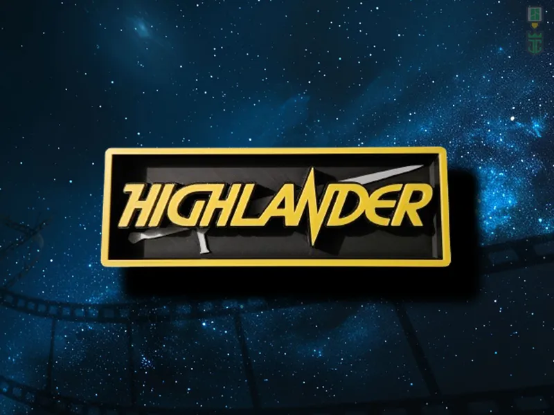 Highlander Cinema Film Room Sign Box
