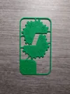 D10 00-90 V3 single color 0.2mm layer, 2 walls, 15% infill