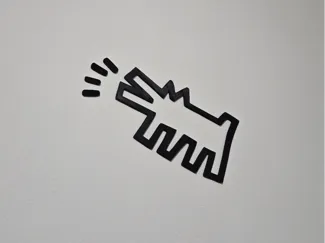 Keith Haring Barking Dog