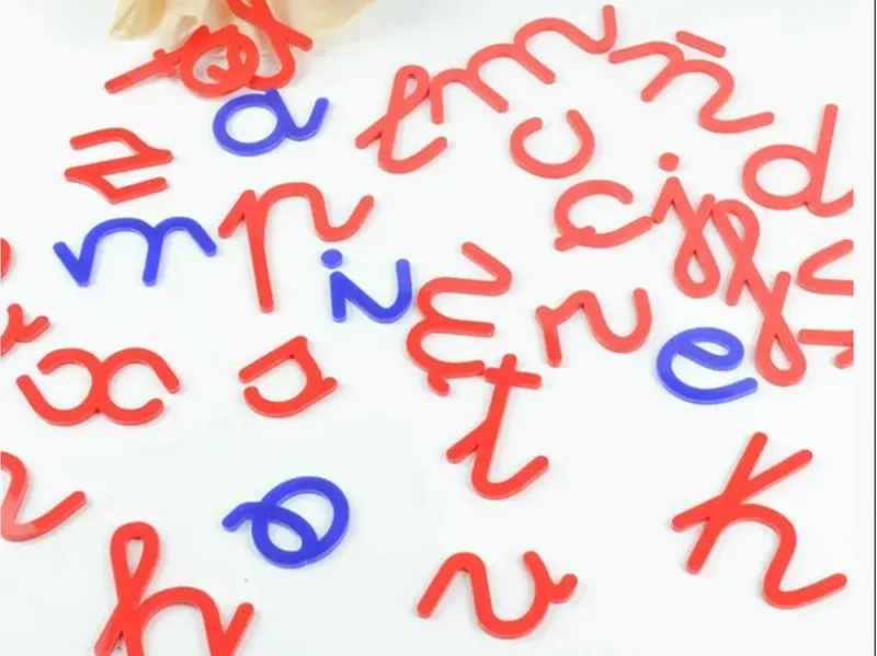 letras montessori 