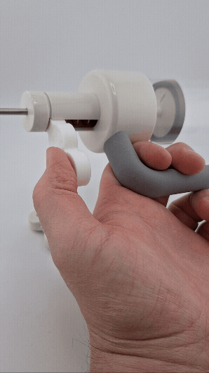 Pampered Chef Easy Accent Decorator Thumb Handle