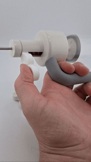 Pampered Chef Easy Accent Decorator Thumb Handle