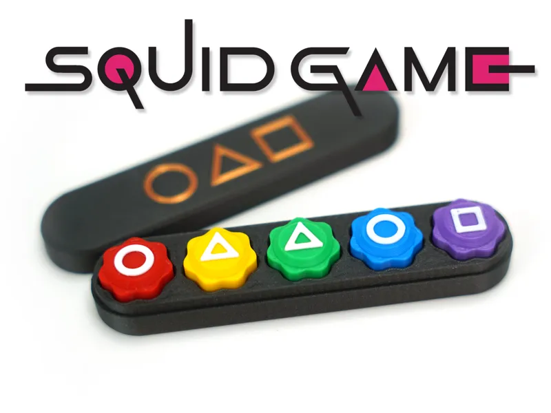 Squid Game 2 Gong-gi & Case Korean jackstones
