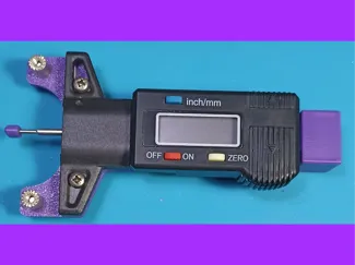 Digital belt tension gauge (tensiometer)