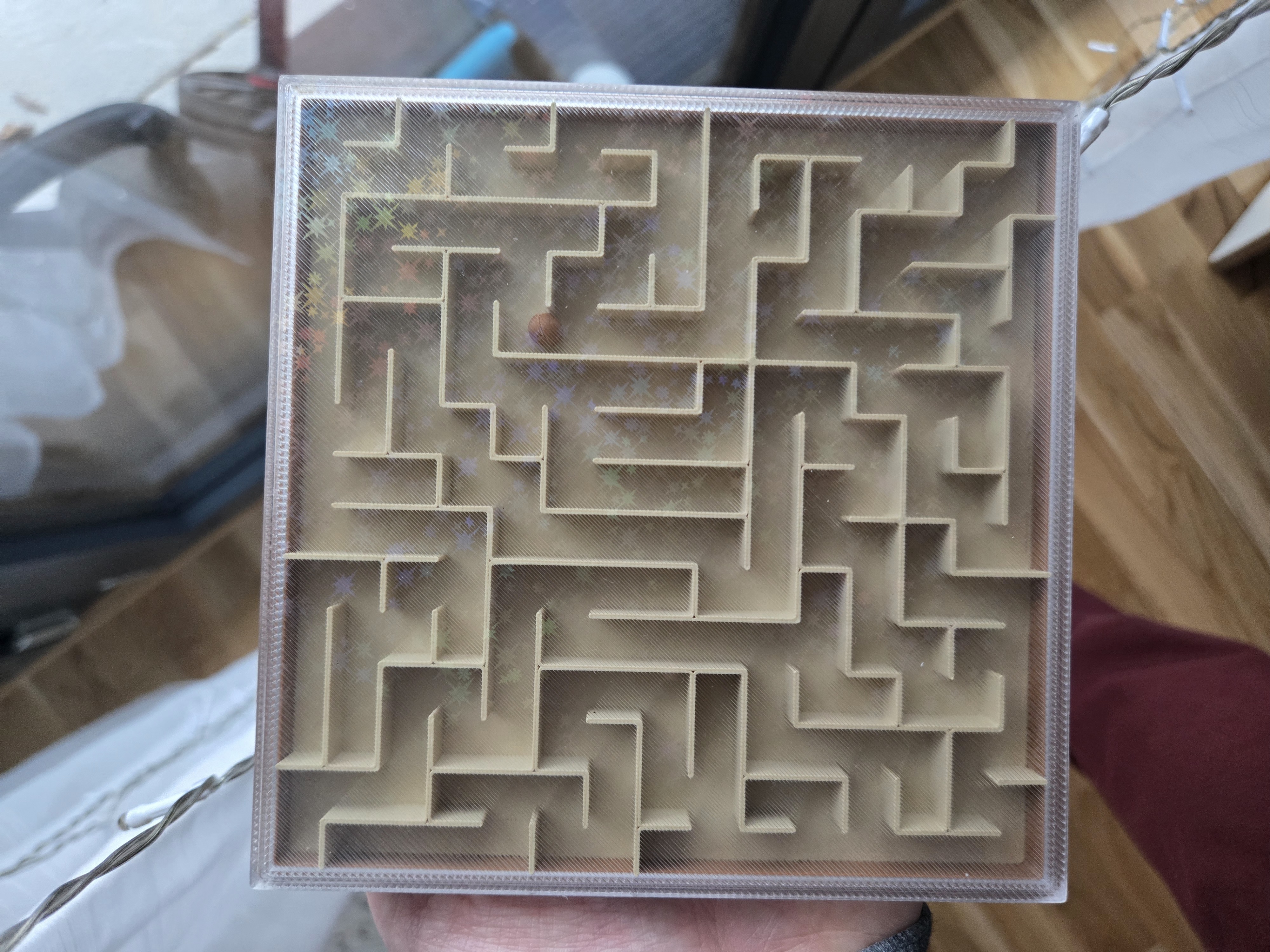 Miniatura 1 do modelo 3D Transparent Maze (two sizes)