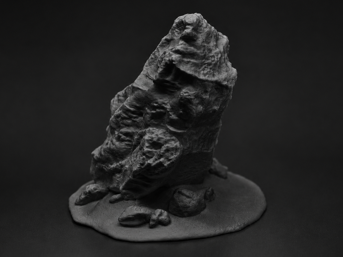 The Fallen Meteorite - DND Miniature Terrain