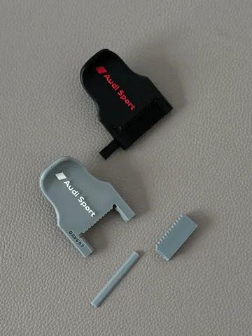 Clip o pieza de sujeción: Audi A6 C7 Gepäckband-Clip / Reparatur-Ersatz — vista de referencia 4