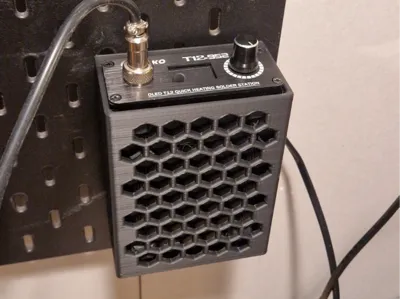 T12-952 soldering iron mount for ikea skadis