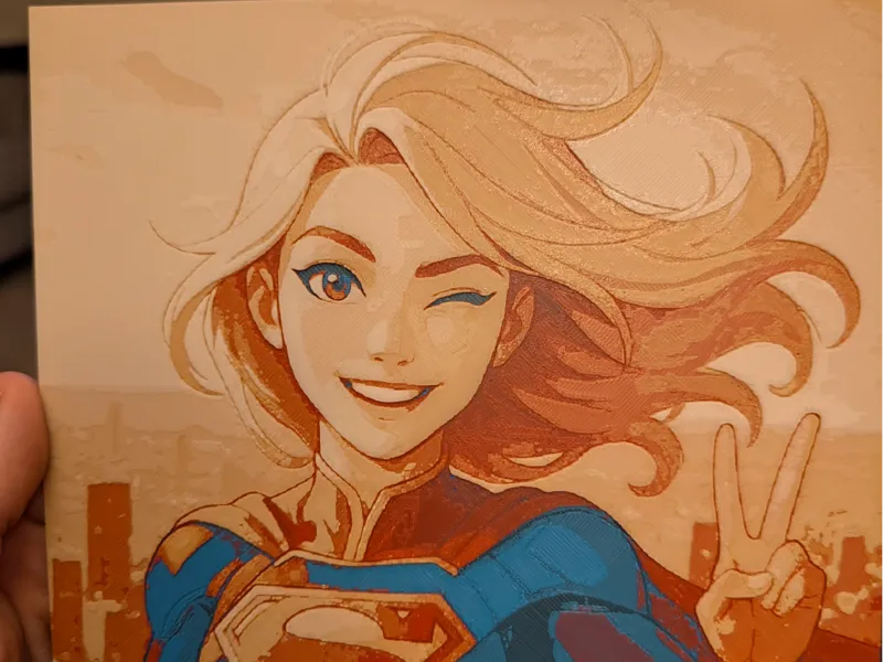 Supergirl Hueforge