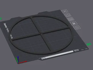 6" UltraSlim Integrated LED Recessd Light Template