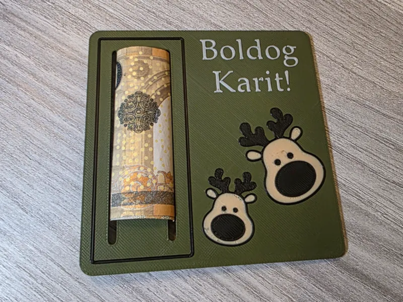 Karácsonyi Ajándék Kártya