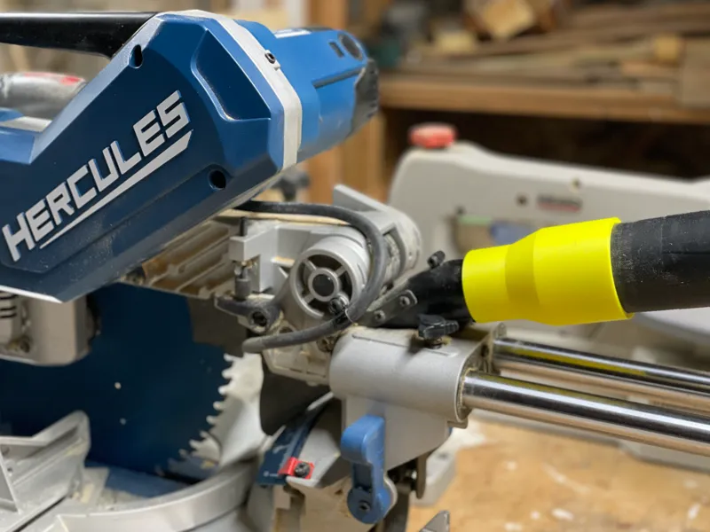Shop Vacuum adapter - Hercules 12in Miter Saw