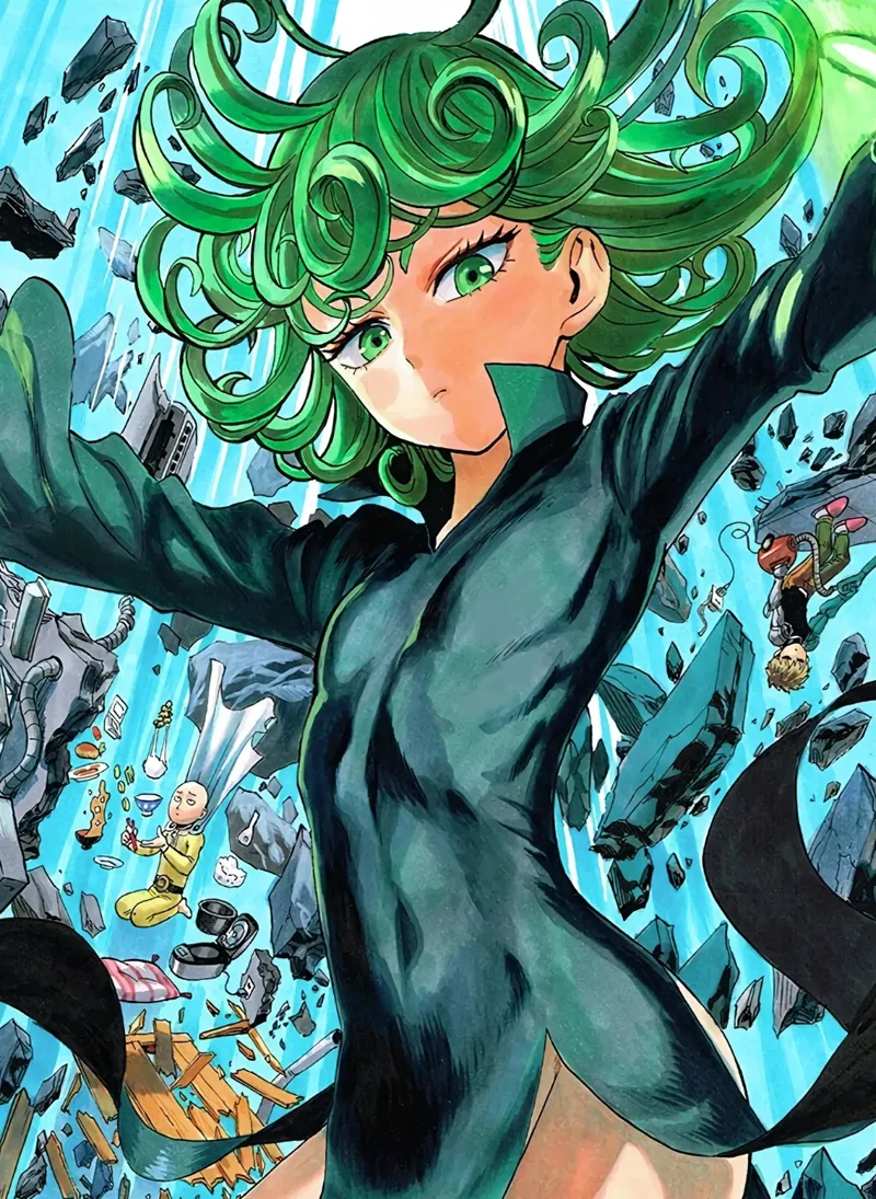 Tatsumaki/Tornado, One Punch Man - HueForge