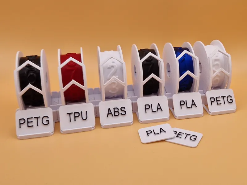 Modular Filament Spool Stock Tracker