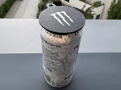 Snap-On Cap for Monster Energy Cans