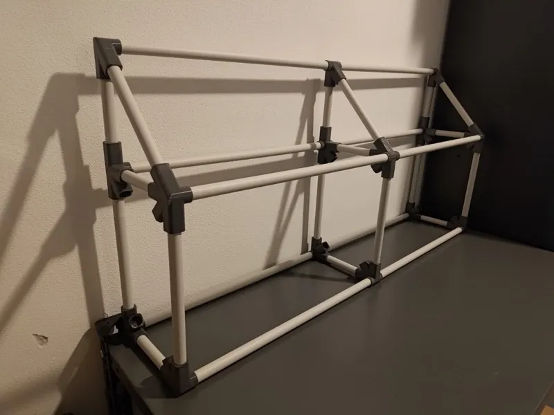 Struttura per bobine (Tubo PVC Ø16MM NECESSARIO!!)