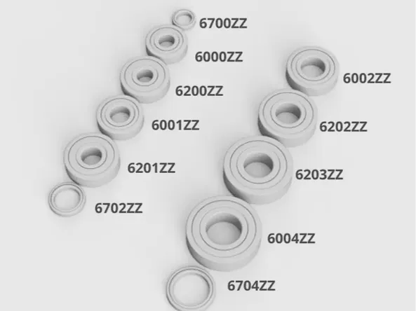 Print in place bearings V2