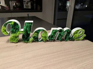 Home Schriftzug für Füllung