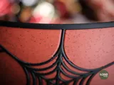 Декоративна купа за бонбони с паяжина
