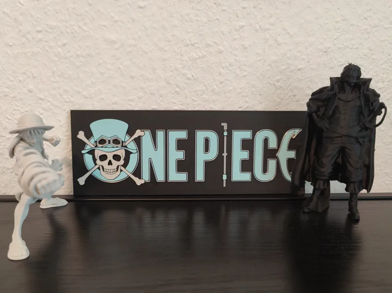 One Piece Sabo Edition Premium Logo-Schild