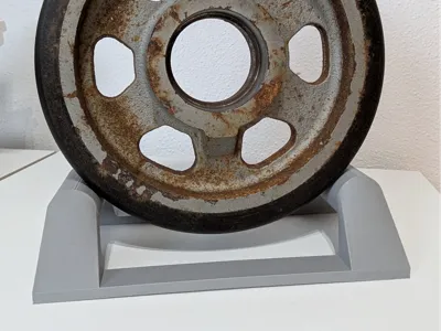 Roller Coaster Wheel Stand