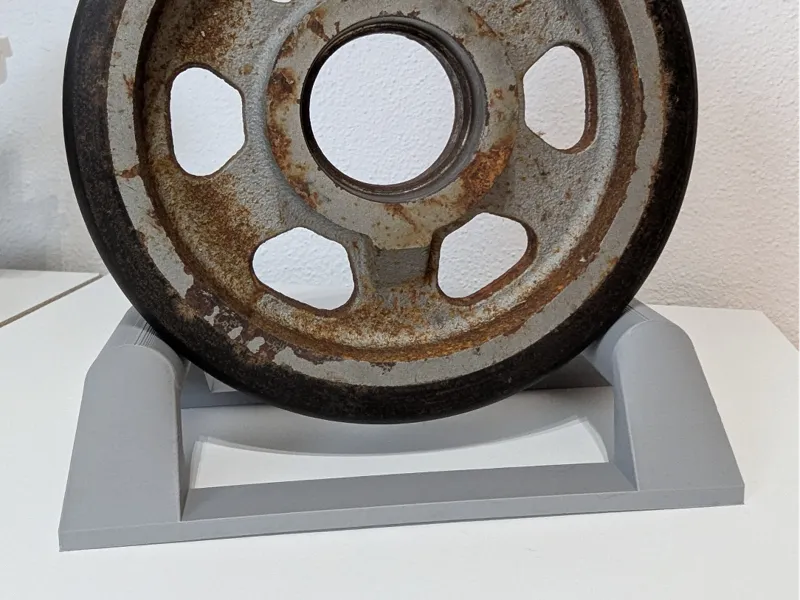 Roller Coaster Wheel Stand