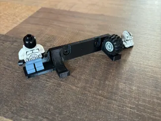 Wall support for LEGOs Speed Champions F1