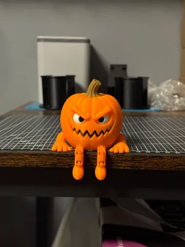Accesorio de iluminación decorativa: Mad-o’-Lantern – Halloween Shelf Sitter #9 — vista de referencia 5