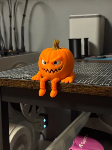 Accesorio de iluminación decorativa: Mad-o’-Lantern – Halloween Shelf Sitter #9 — vista de referencia 4