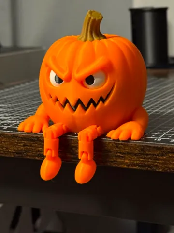Accesorio de iluminación decorativa: Mad-o’-Lantern – Halloween Shelf Sitter #9 — vista de referencia 2