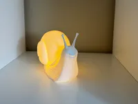 Lampe escargot à LED — photo 2
