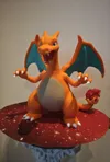 27cm | Coat Fuzzy | Teeth, nails, eyes, fire no fuzzy