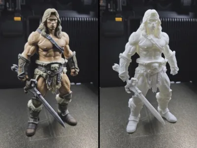 Conan the Barbarian action figure miniature 1:10